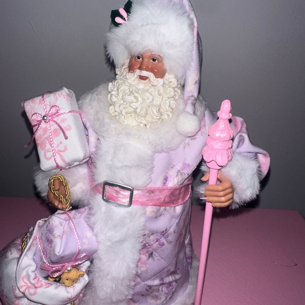 Loveshackfancy HANDMADE christmas Santa Claus.